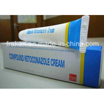 GMP Certified Compuesto Ketoconazole Crema